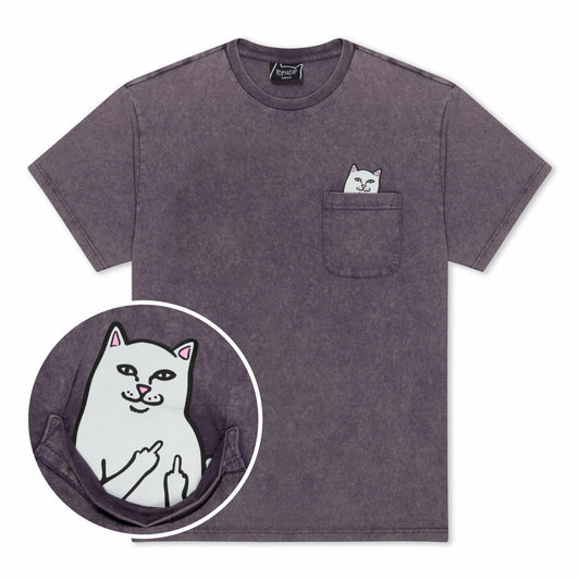Lord Nermal Pocket Tee (Grape Vintage Wash) - Ripndip