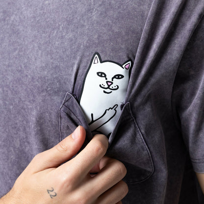 Lord Nermal Pocket Tee (Grape Vintage Wash) - Ripndip