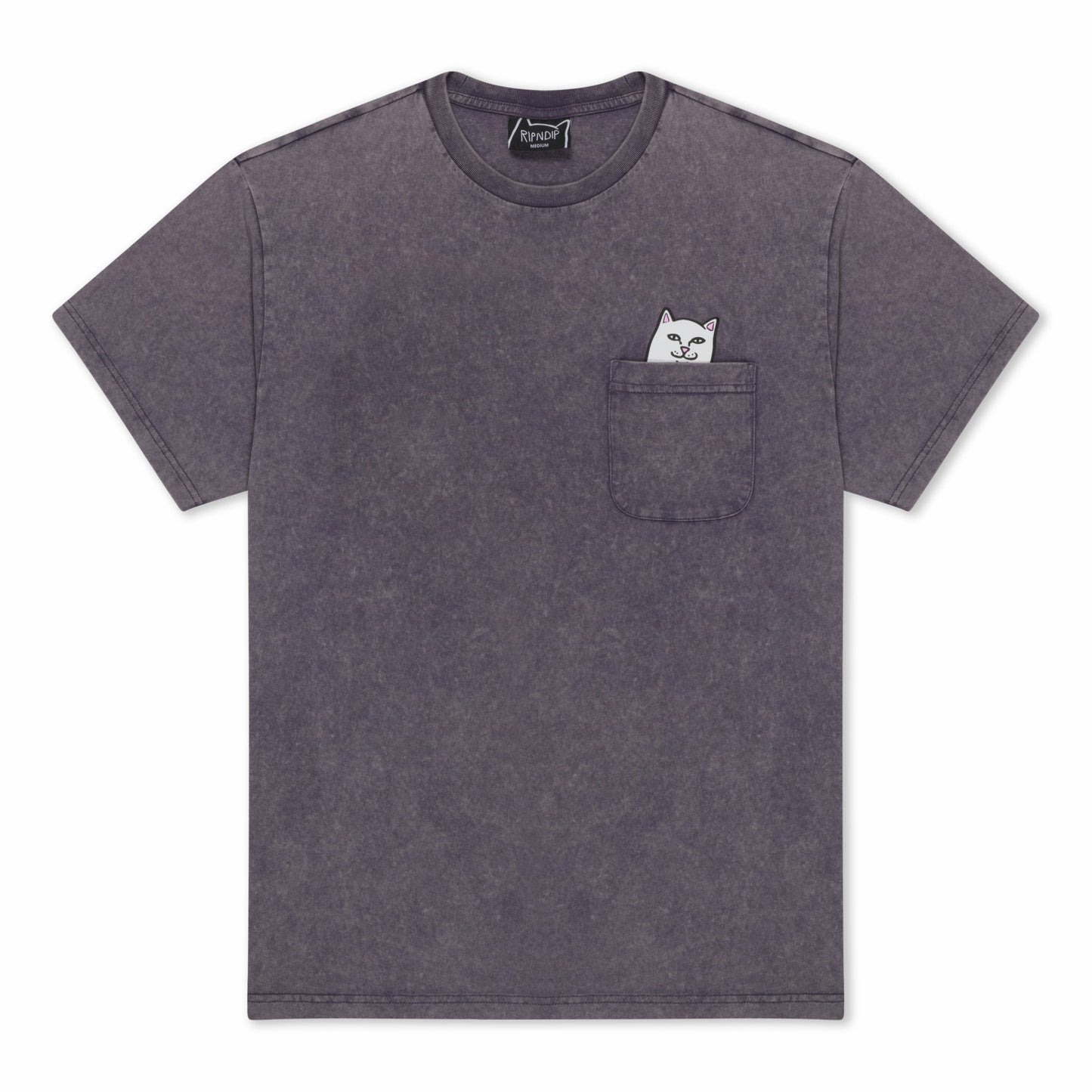 Lord Nermal Pocket Tee (Grape Vintage Wash) - Ripndip