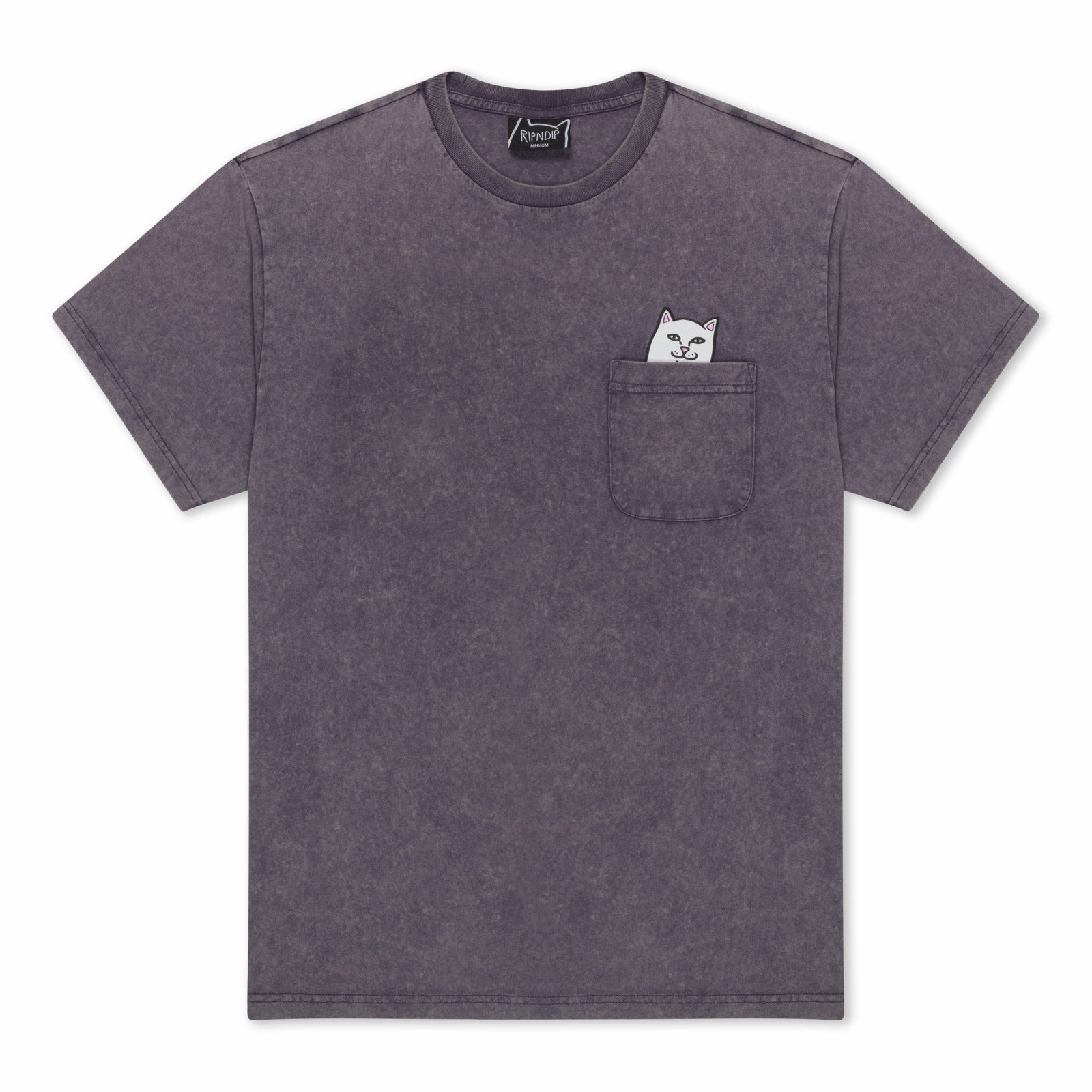 Lord Nermal Pocket Tee (Grape Vintage Wash) - Ripndip