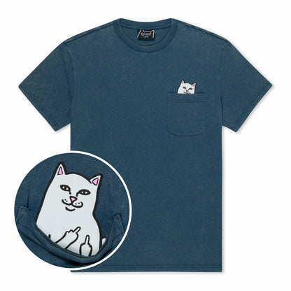 Lord Nermal Pocket Tee (Dark Slate Vintage Wash) - Ripndip