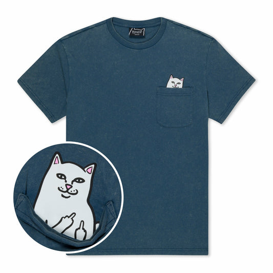 Lord Nermal Pocket Tee (Dark Slate Vintage Wash) - Ripndip