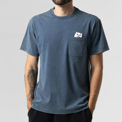 Lord Nermal Pocket Tee (Dark Slate Vintage Wash) - Ripndip