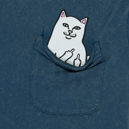 Lord Nermal Pocket Tee (Dark Slate Vintage Wash) - Ripndip