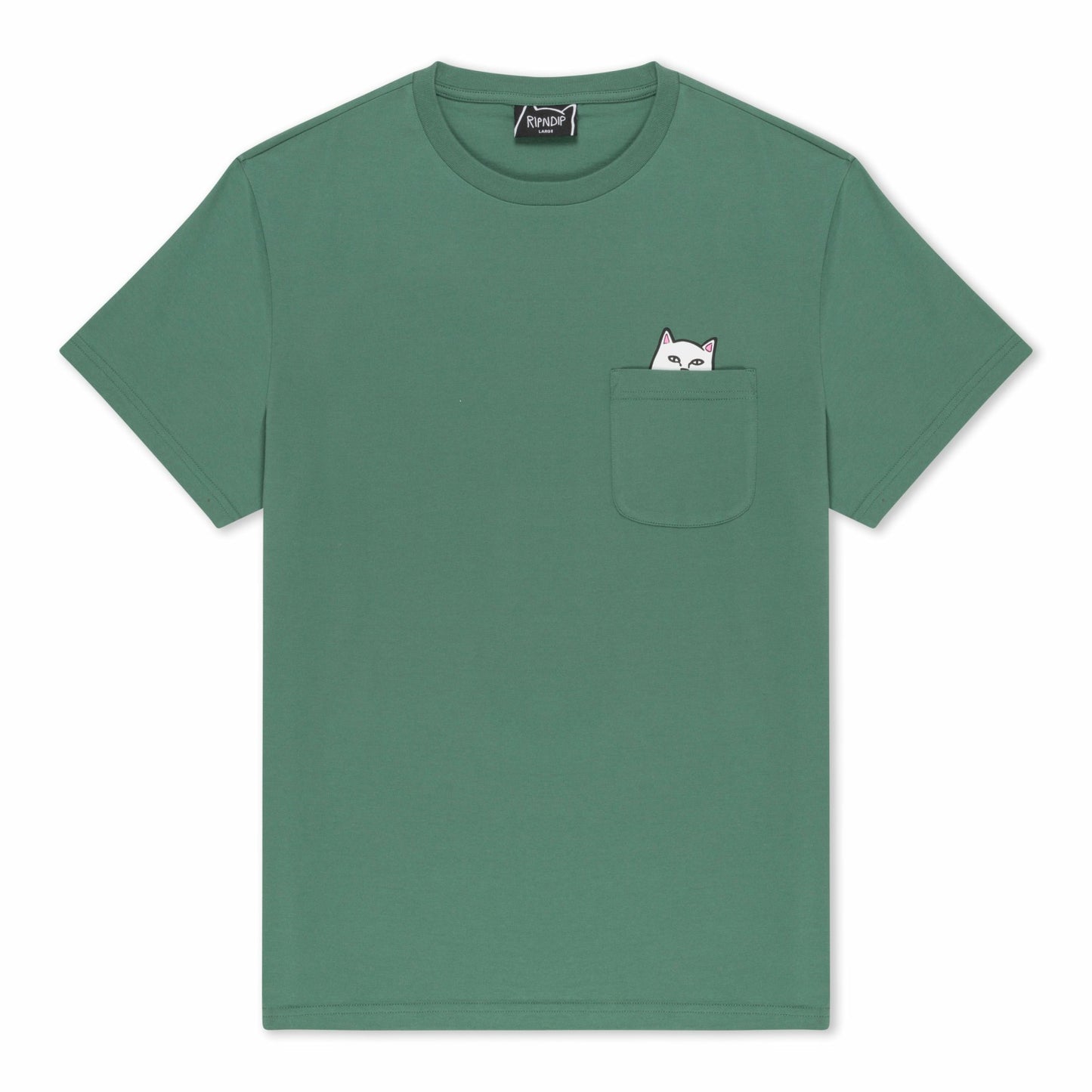 Lord Nermal Pocket Tee (Dark Olive) - Ripndip