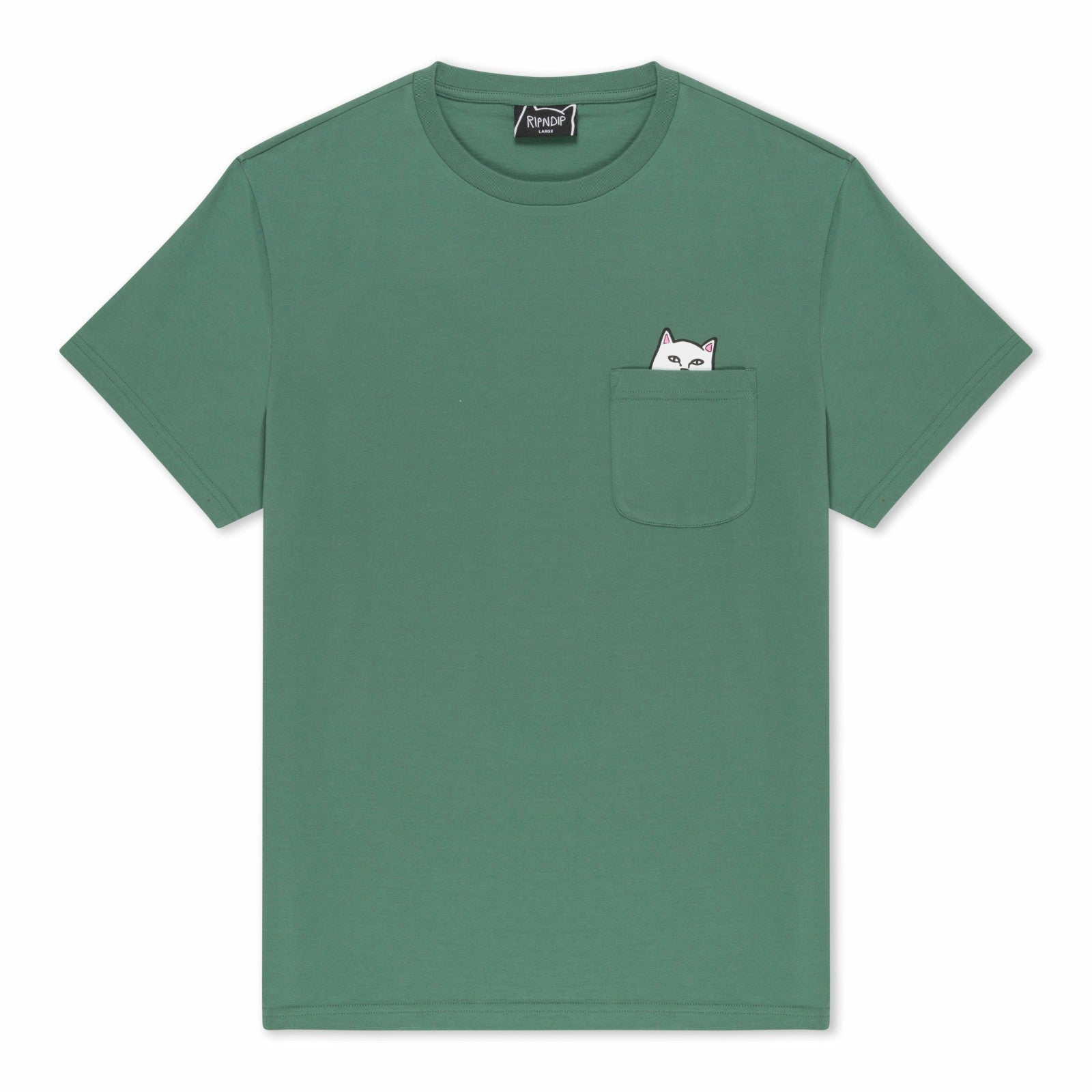 Lord Nermal Pocket Tee (Dark Olive) - Ripndip