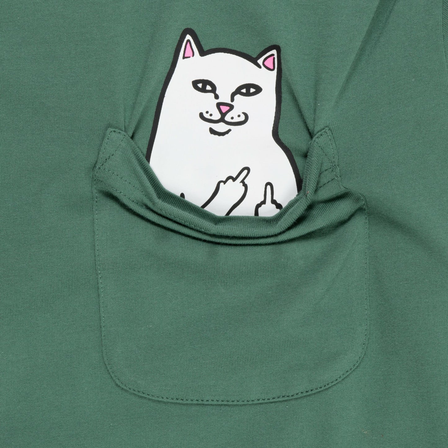Lord Nermal Pocket Tee (Dark Olive) - Ripndip