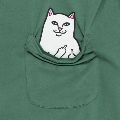 Lord Nermal Pocket Tee (Dark Olive) - Ripndip