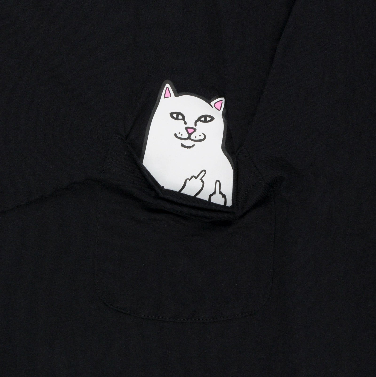 Lord Nermal Pocket Tee (Black) - Ripndip