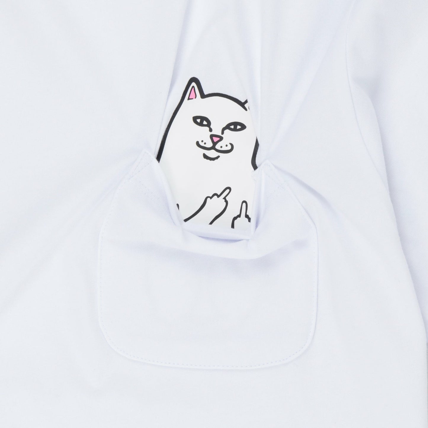 Lord Nermal Pocket Tee (White) - Ripndip