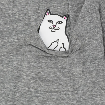 Lord Nermal Pocket Tee (Heather Grey) - Ripndip
