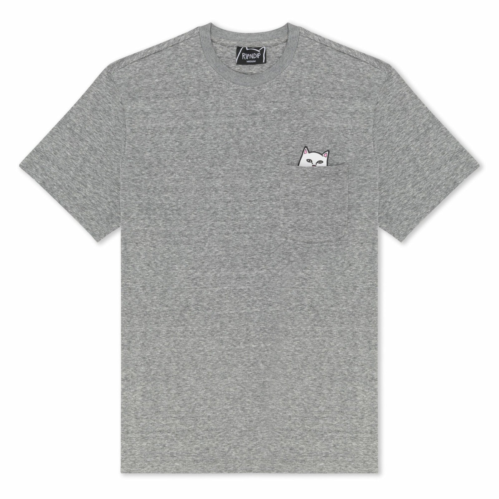 Lord Nermal Pocket Tee (Heather Grey) - Ripndip