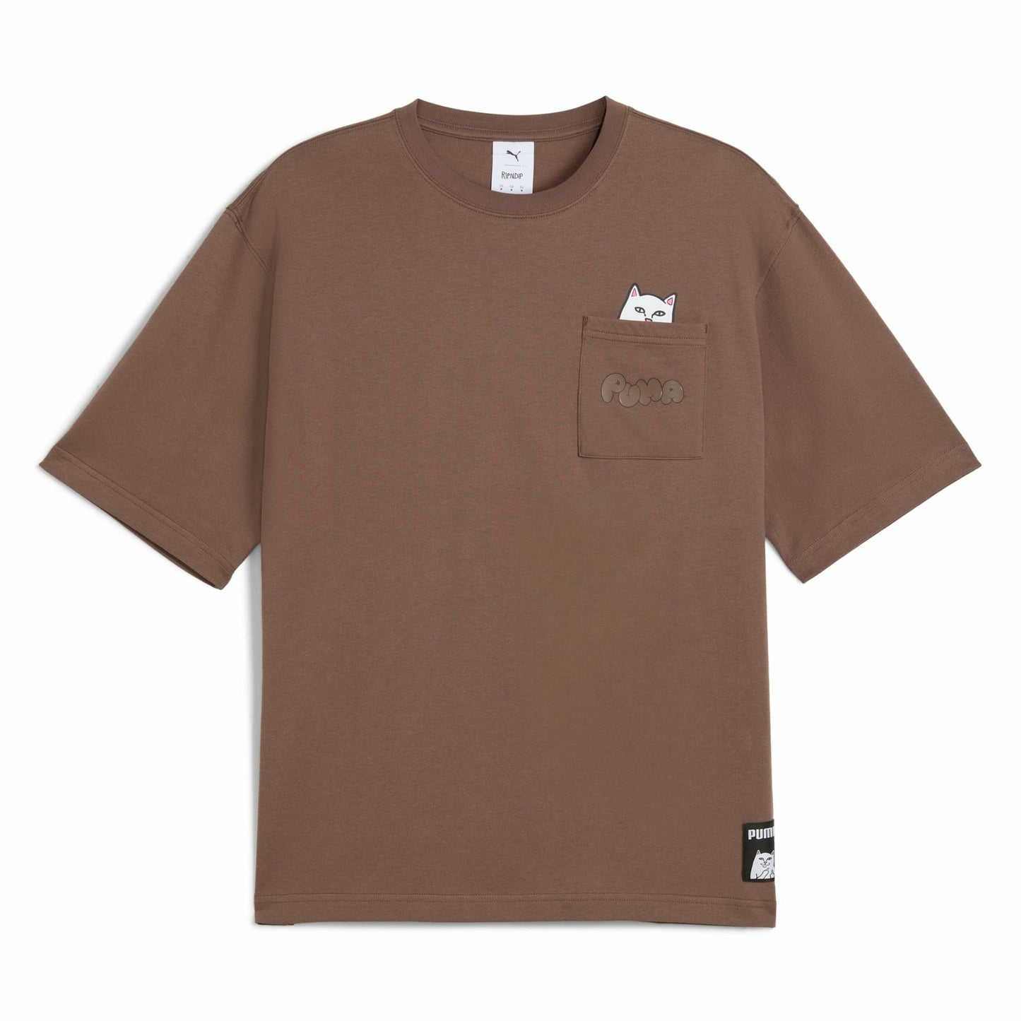 PUMA X RIPNDIP Lord Nermal Pocket Tee (Flat Bronze) - Ripndip