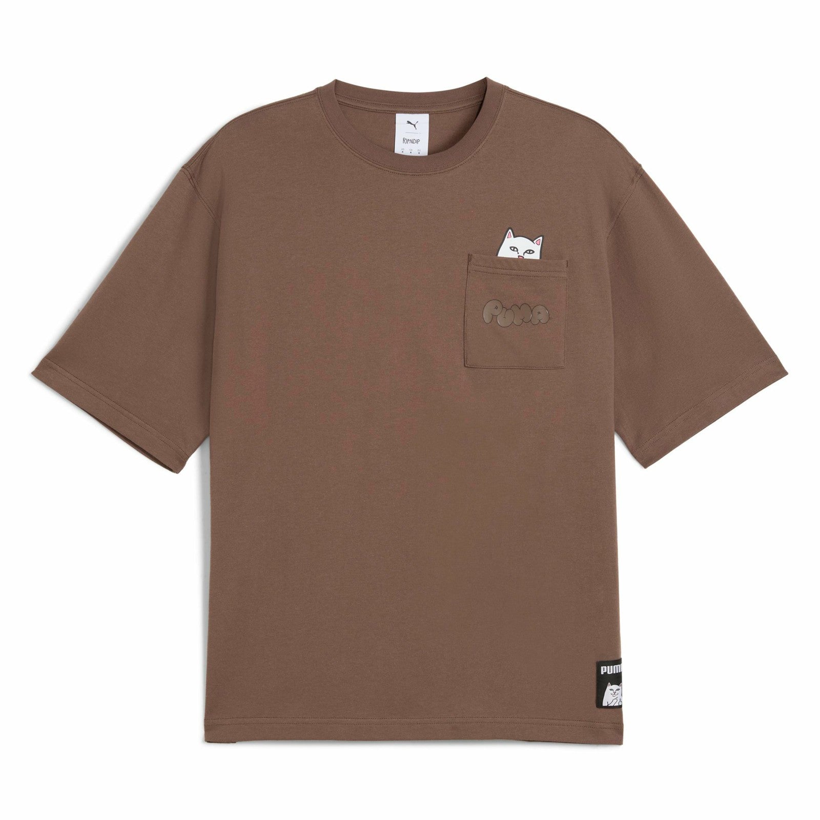 PUMA X RIPNDIP Lord Nermal Pocket Tee (Flat Bronze) - Ripndip