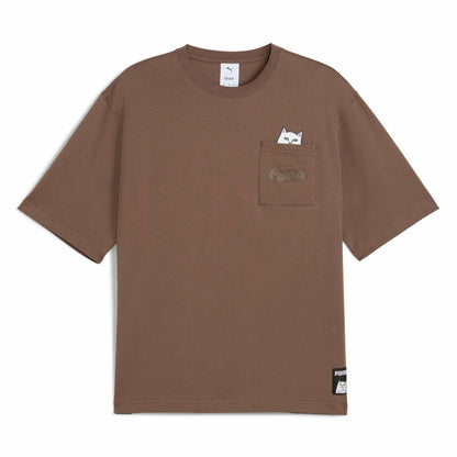 PUMA X RIPNDIP Lord Nermal Pocket Tee (Flat Bronze) - Ripndip