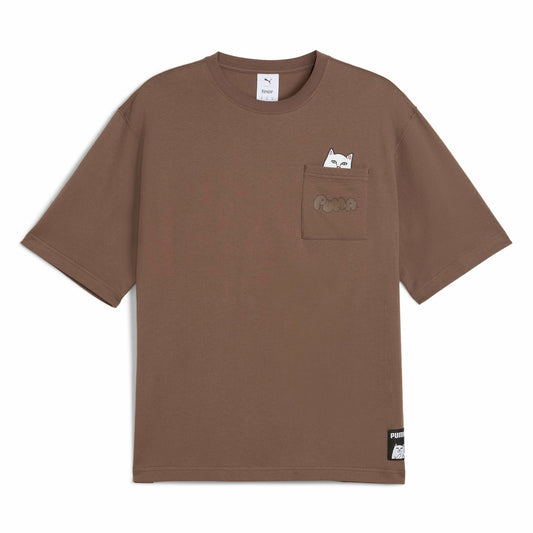 PUMA X RIPNDIP Lord Nermal Pocket Tee (Flat Bronze) - Ripndip