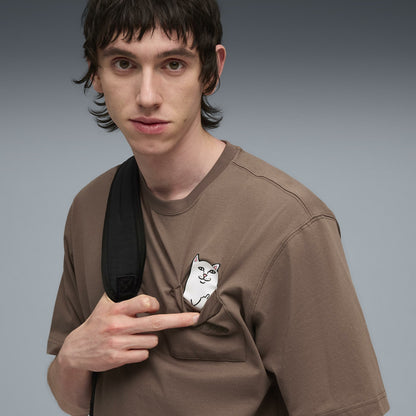 PUMA X RIPNDIP Lord Nermal Pocket Tee (Flat Bronze) - Ripndip