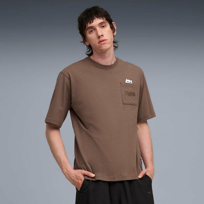 PUMA X RIPNDIP Lord Nermal Pocket Tee (Flat Bronze) - Ripndip