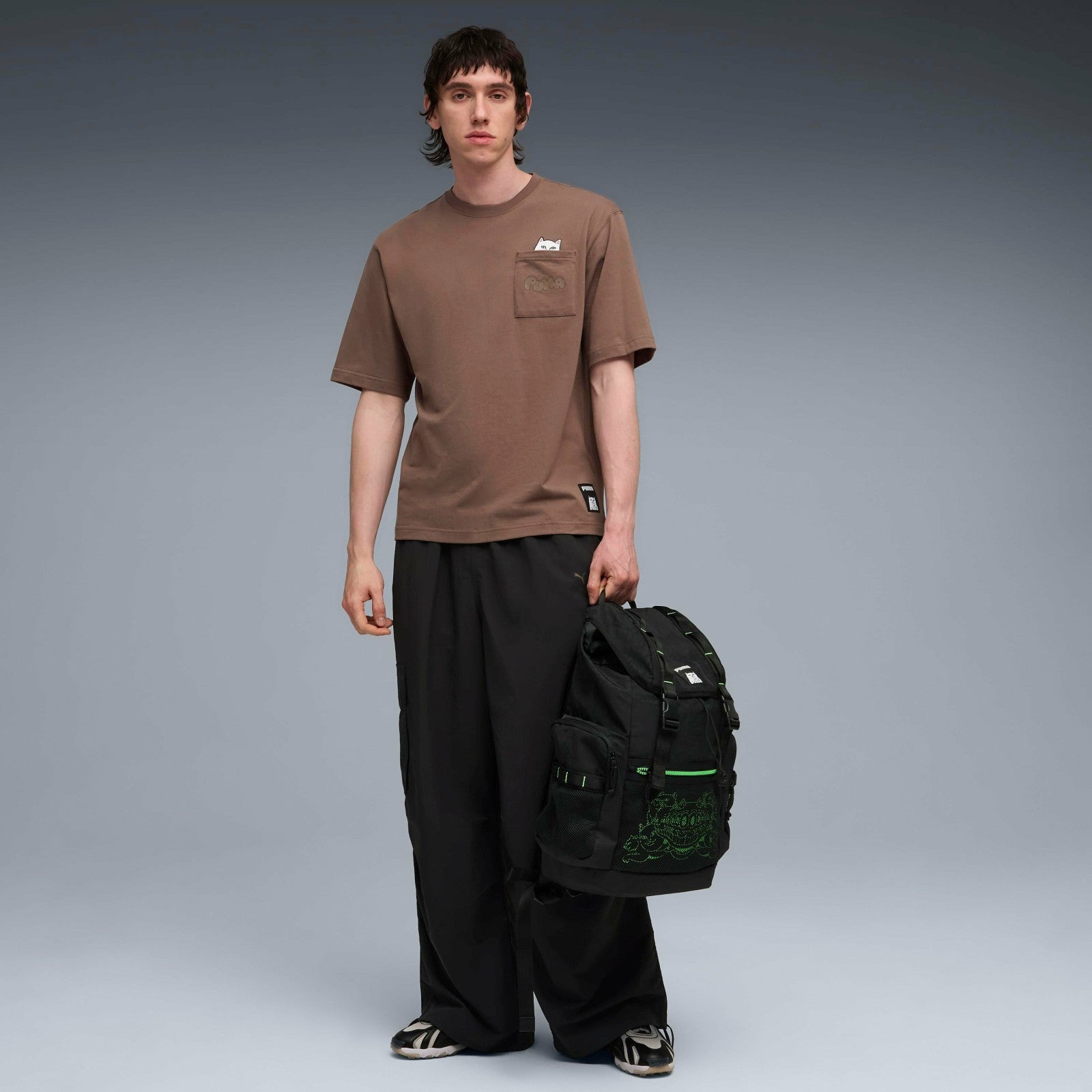 PUMA X RIPNDIP Lord Nermal Pocket Tee (Flat Bronze) - Ripndip