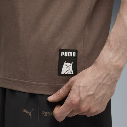 PUMA X RIPNDIP Lord Nermal Pocket Tee (Flat Bronze) - Ripndip