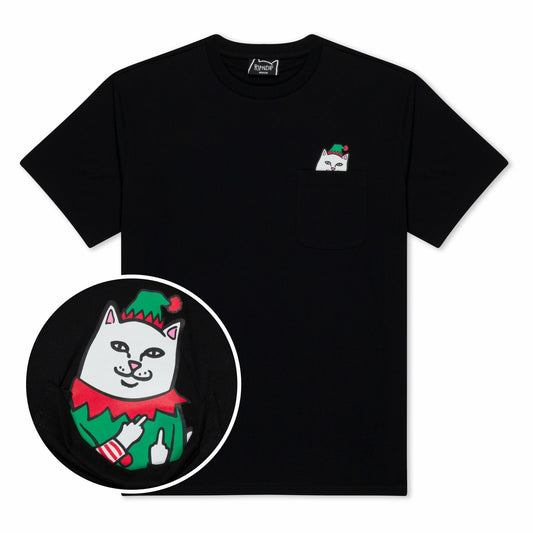Lord Nermal Elf Pocket Tee (Black) - Ripndip