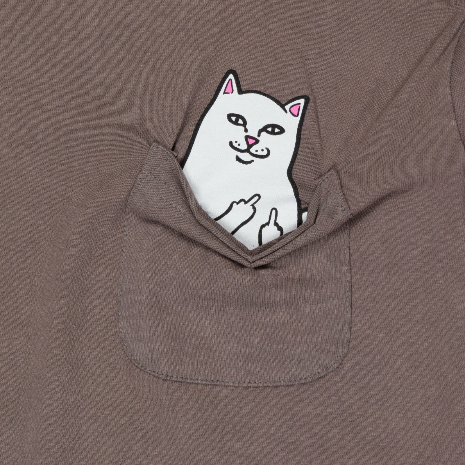 Lord Nermal Pocket Tee (Tan Mineral Wash) - Ripndip