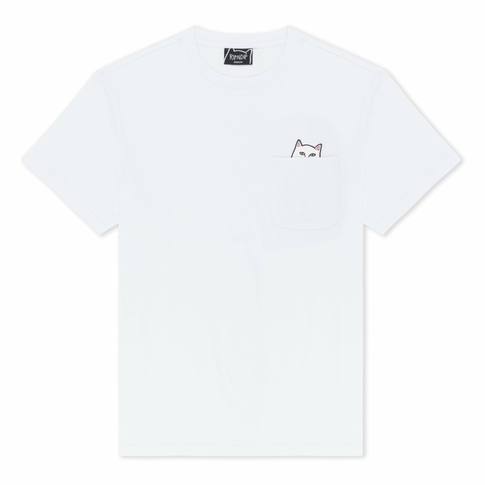 Ripndip - Lord Nermal Pocket Tee (White) - Ripndip
