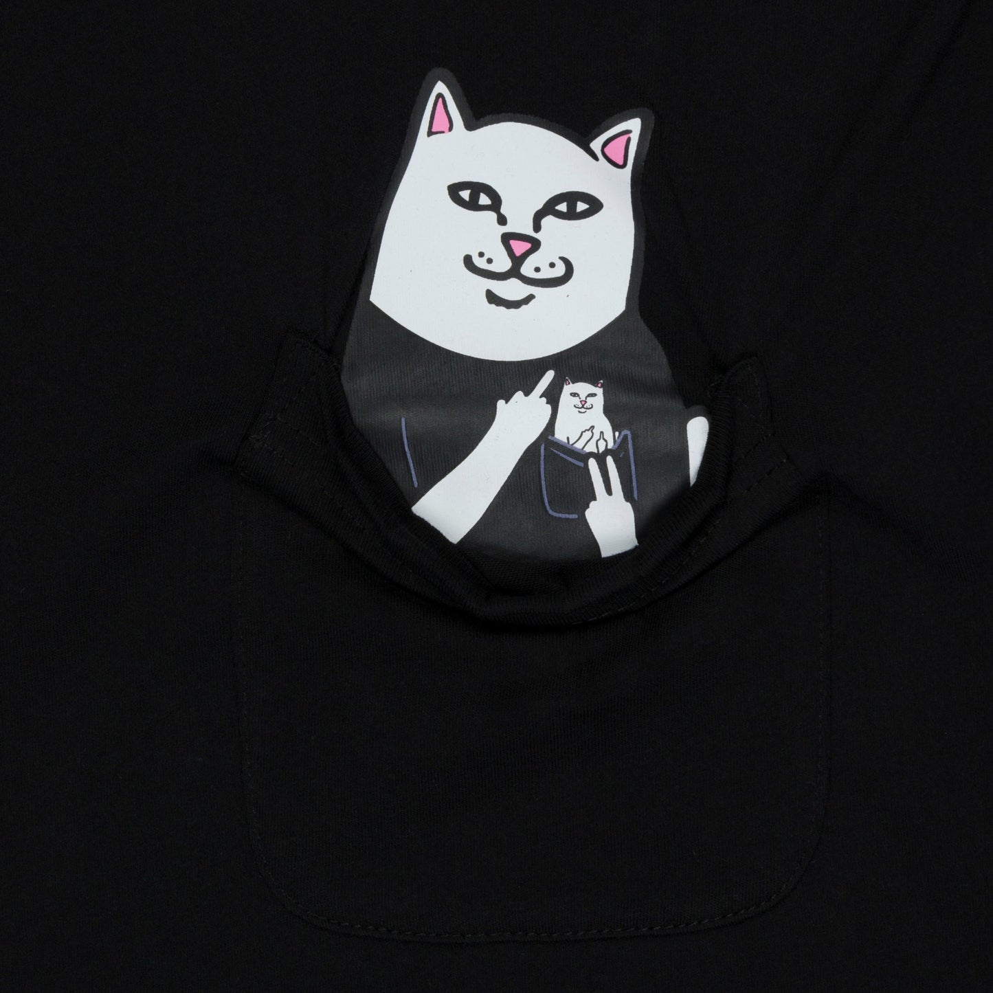 Incepted Lord Nermal Pocket Tee (Black) - Ripndip