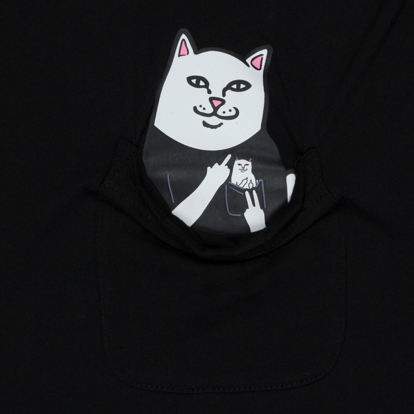 Incepted Lord Nermal Pocket Tee (Black) - Ripndip