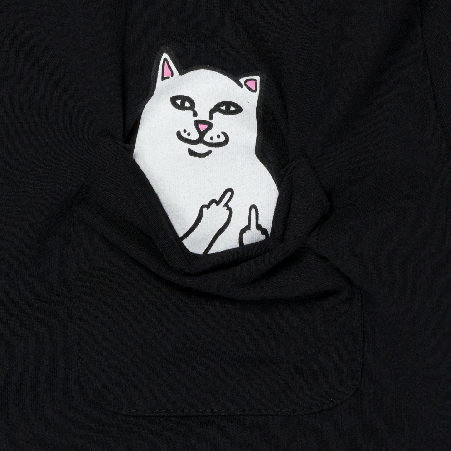 Lord Nermal Pocket Tee (Black) - Ripndip