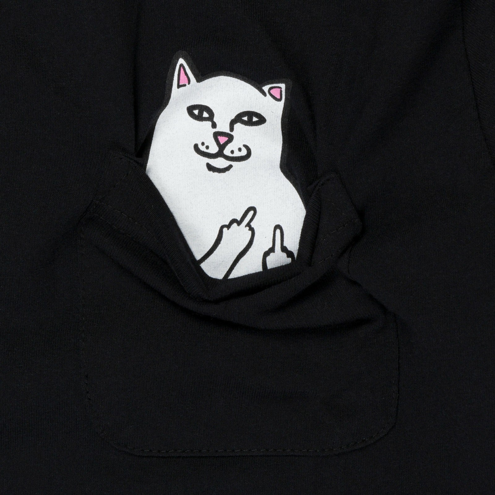 Lord Nermal Pocket Tee (Black) - Ripndip