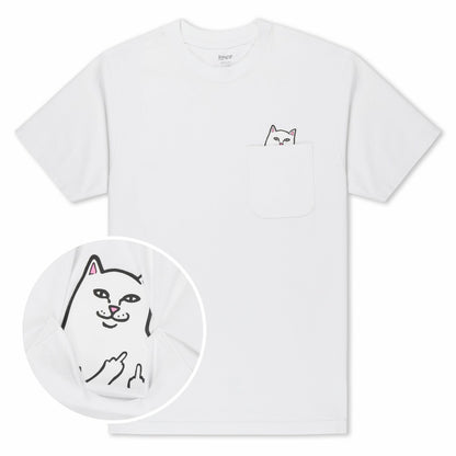 Lord Nermal Pocket Tee (White) - Ripndip