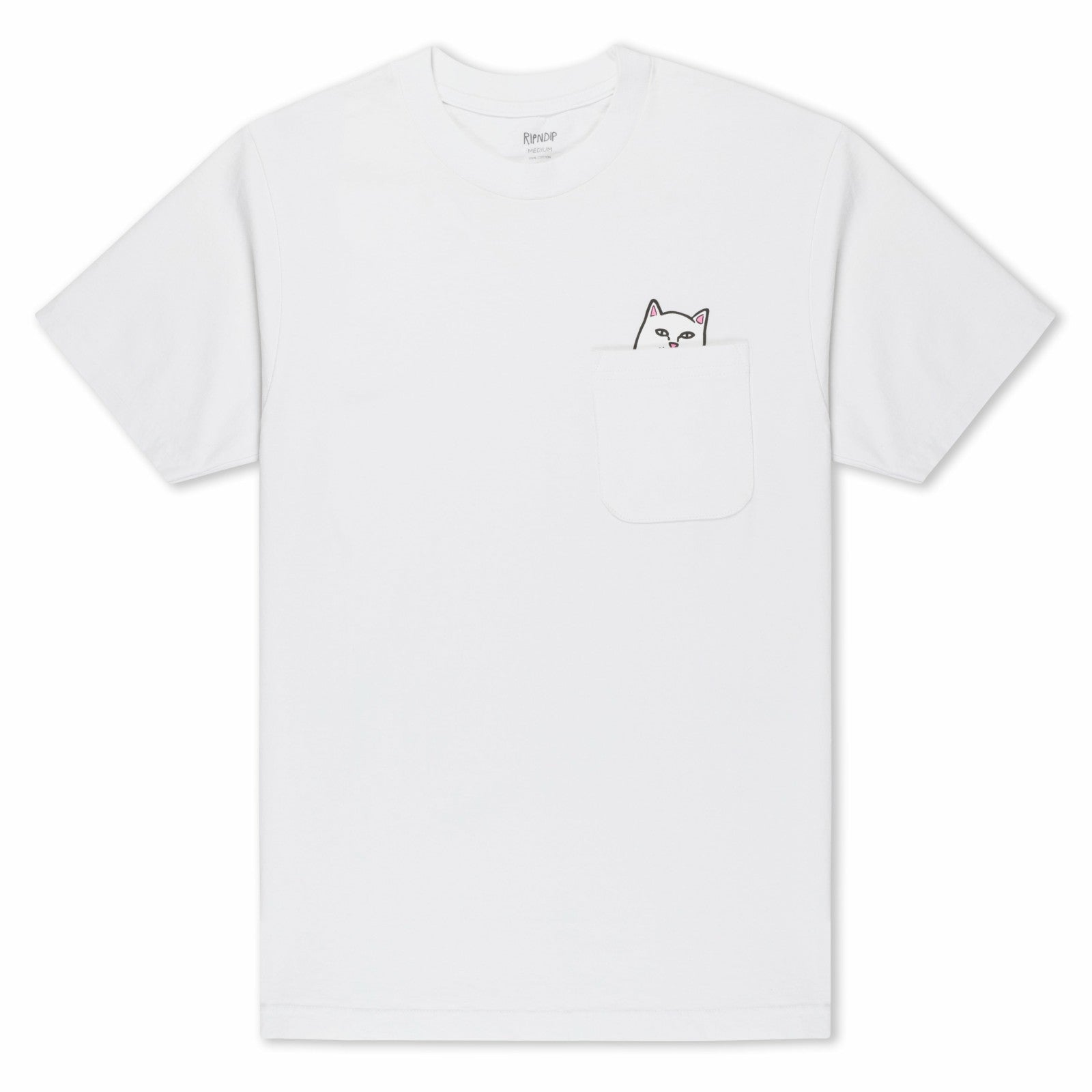 Lord Nermal Pocket Tee (White) - Ripndip