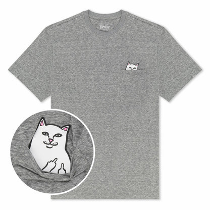 Lord Nermal Pocket Tee (Heather Grey) - Ripndip