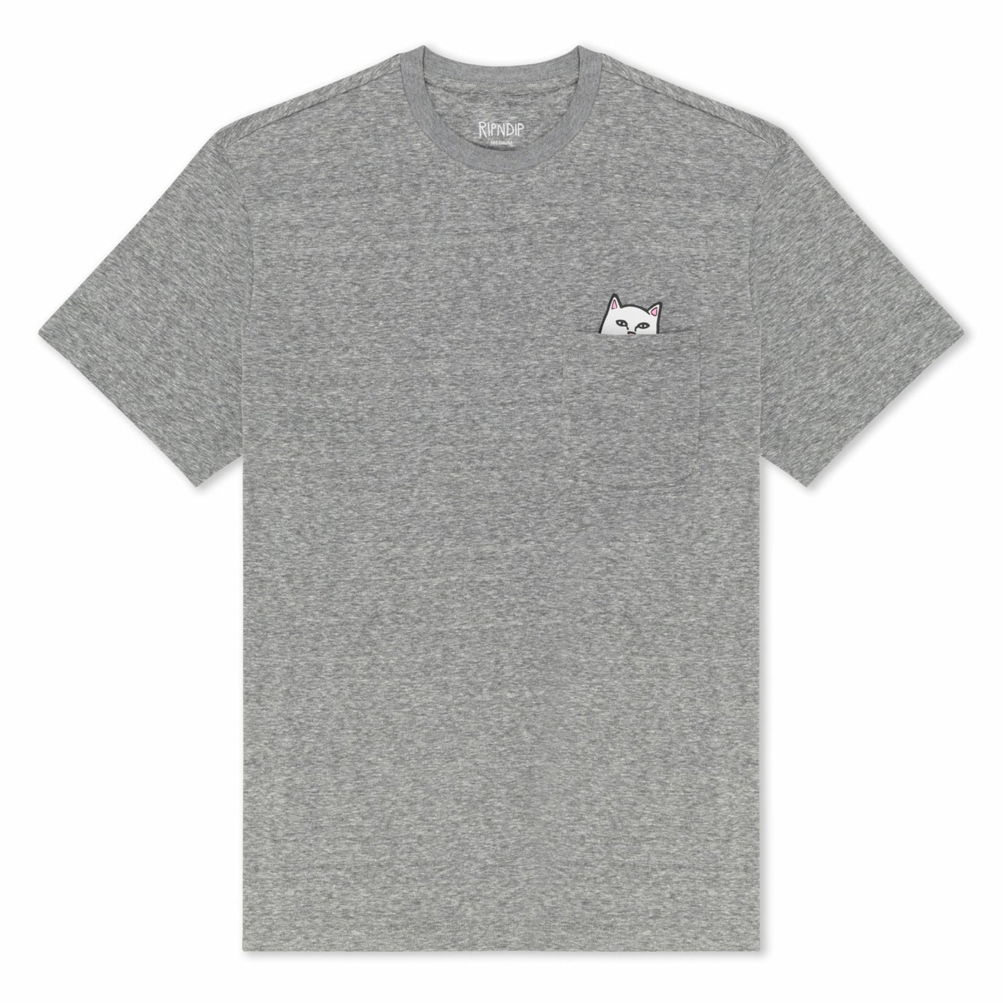 Lord Nermal Pocket Tee (Heather Grey) - Ripndip