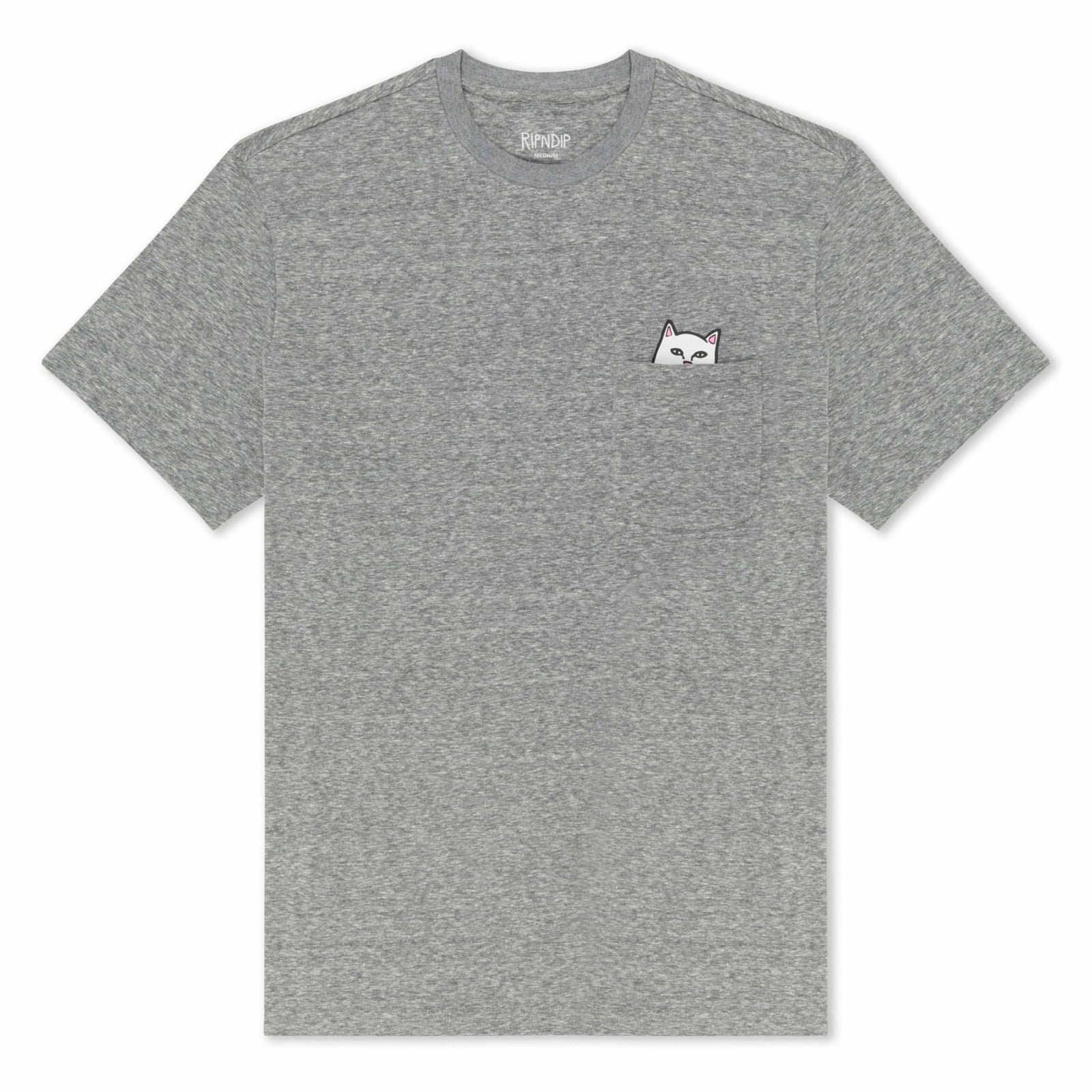 Lord Nermal Pocket Tee (Heather Grey) - Ripndip
