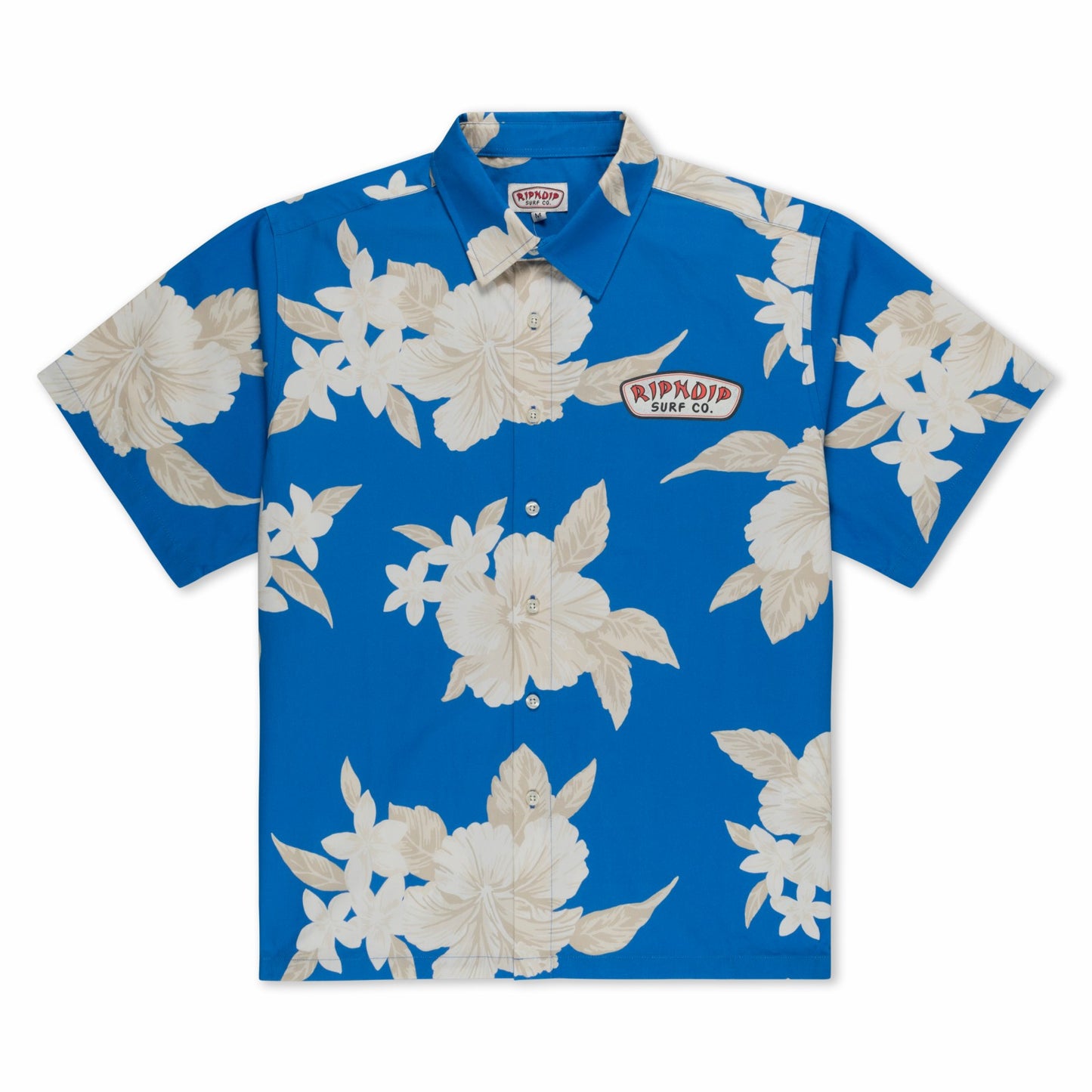 RIPNDIP Surf Co Button Up (Blue / Cream) - Ripndip