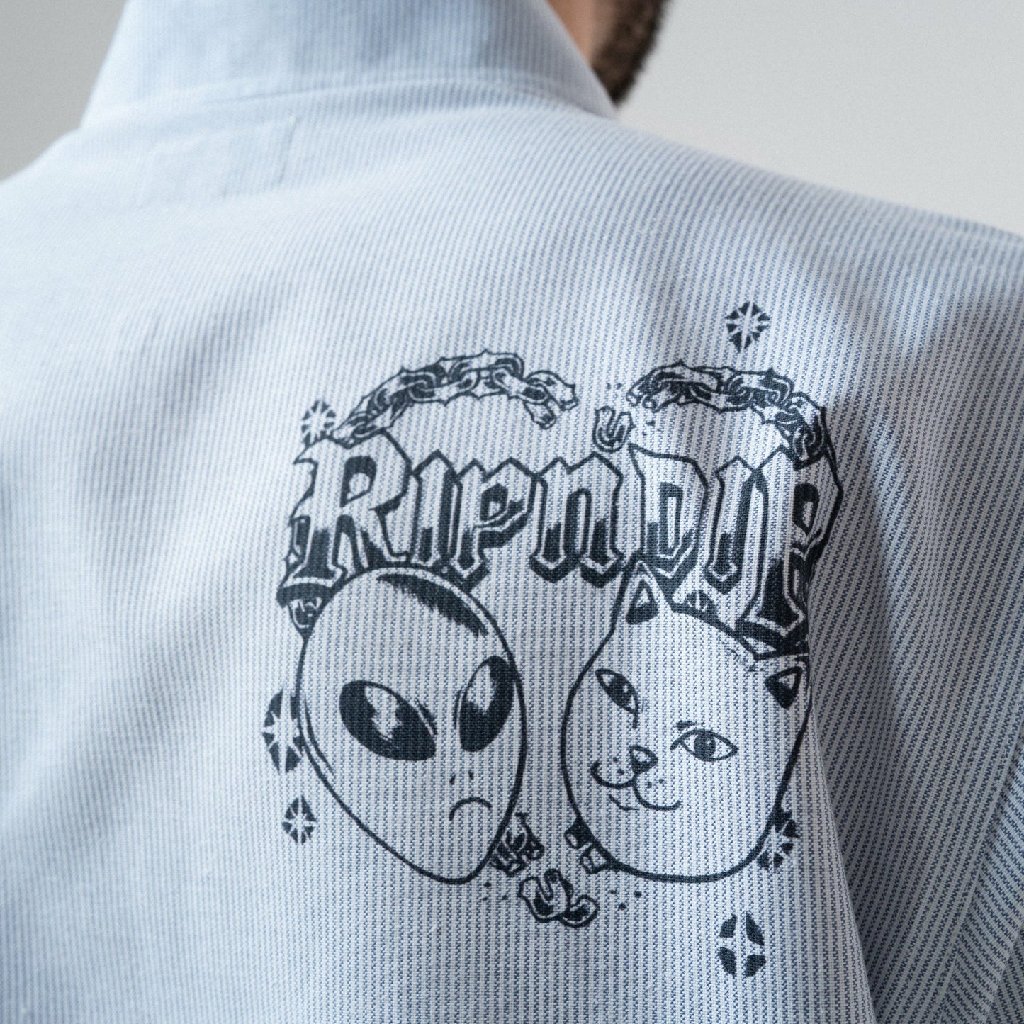 Westside Quarter Zip Shirt (Navy ) - Ripndip