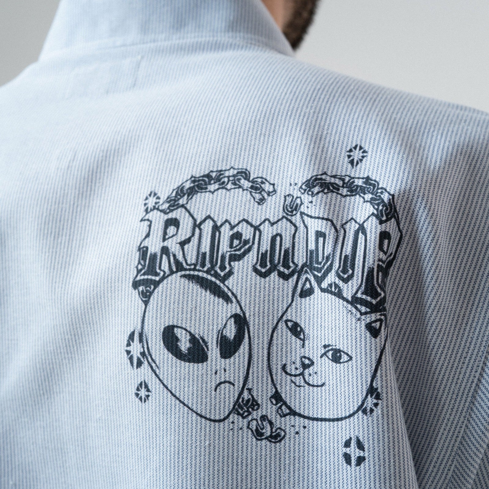 Westside Quarter Zip Shirt (Navy ) - Ripndip