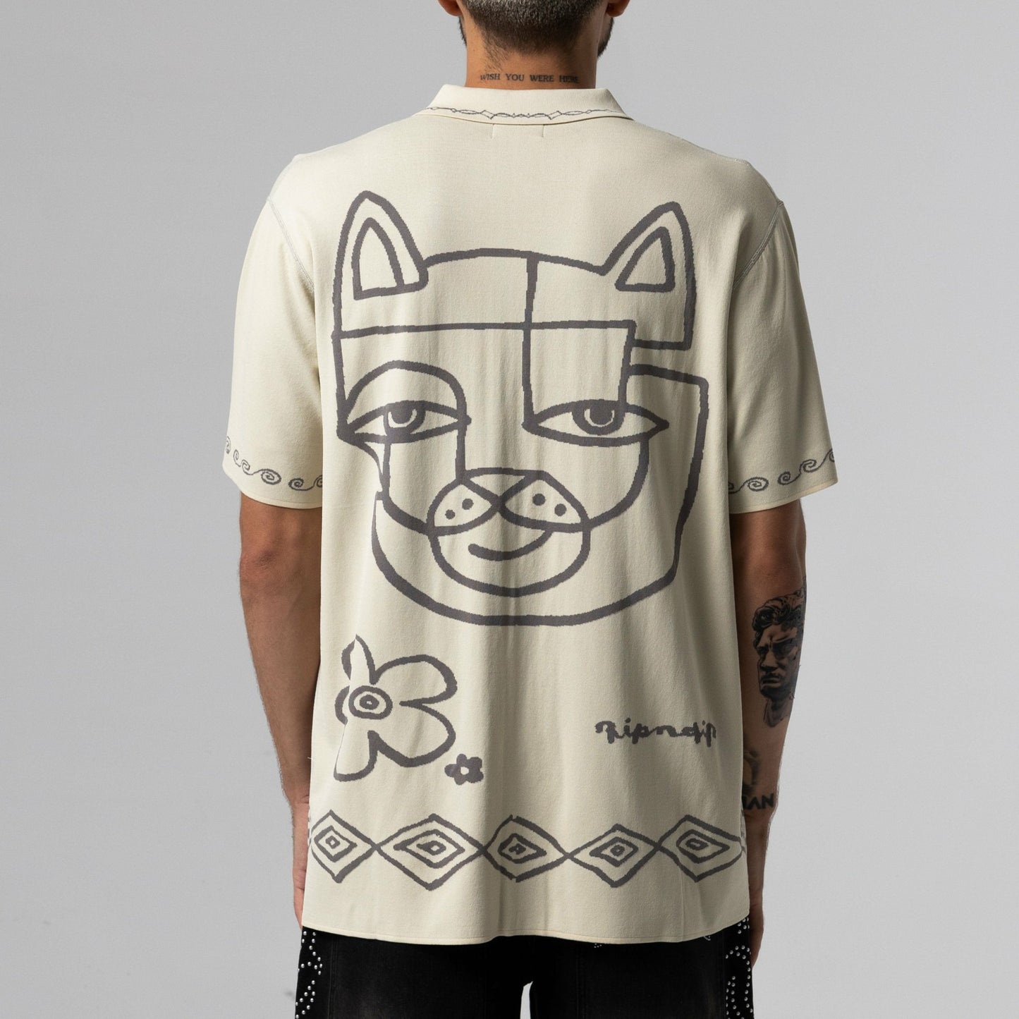Blonded Reversible Button Up (Sand / Charcoal) - Ripndip