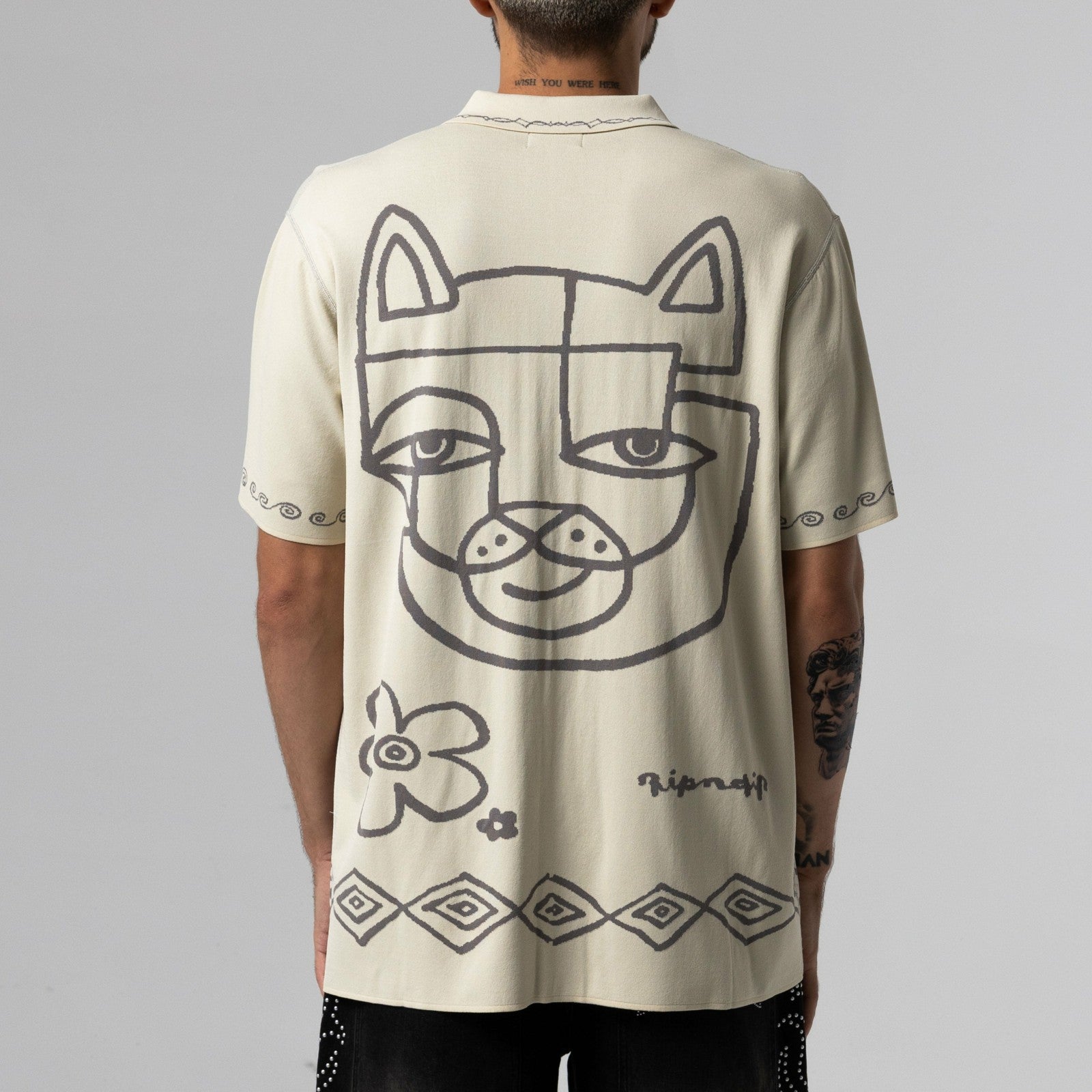 Blonded Reversible Button Up (Sand / Charcoal) - Ripndip
