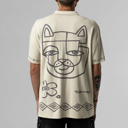Blonded Reversible Button Up (Sand / Charcoal) - Ripndip