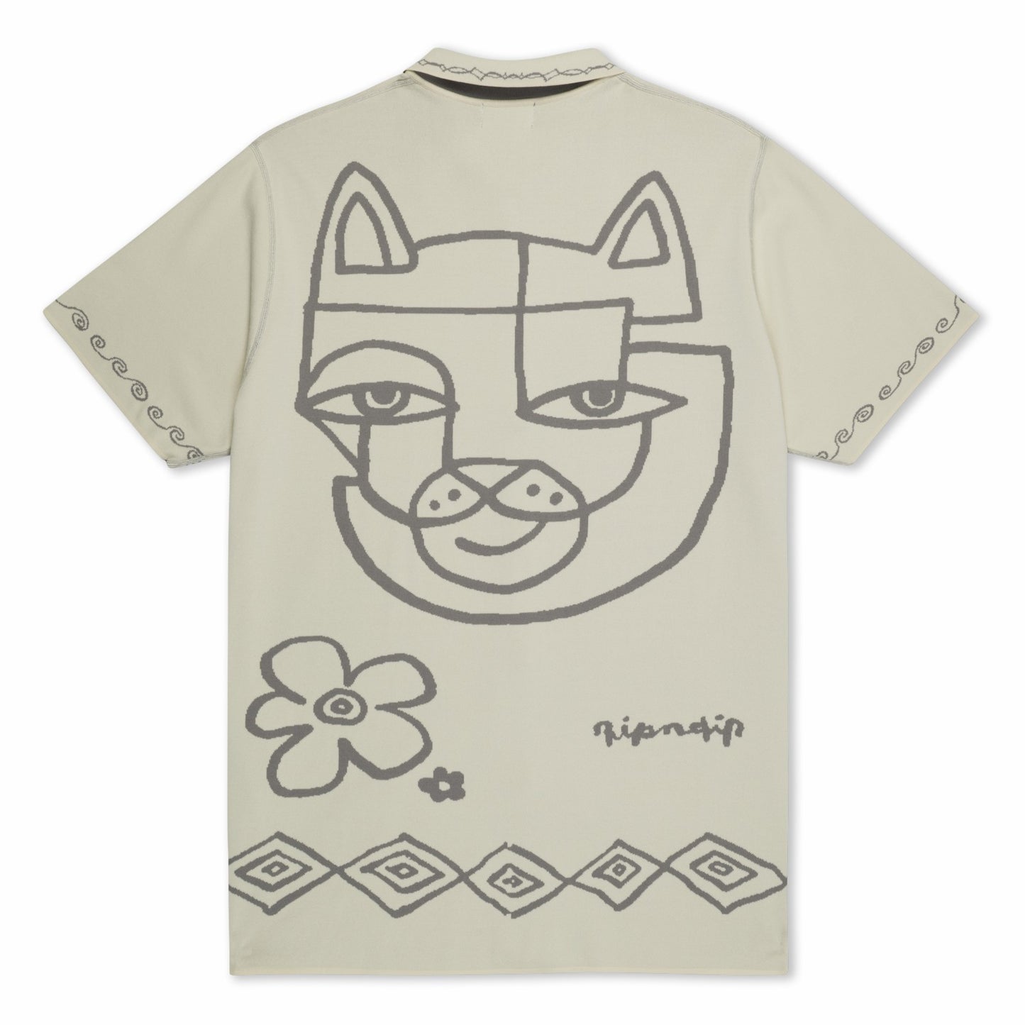 Blonded Reversible Button Up (Sand / Charcoal) - Ripndip