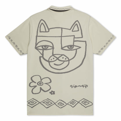 Blonded Reversible Button Up (Sand / Charcoal) - Ripndip