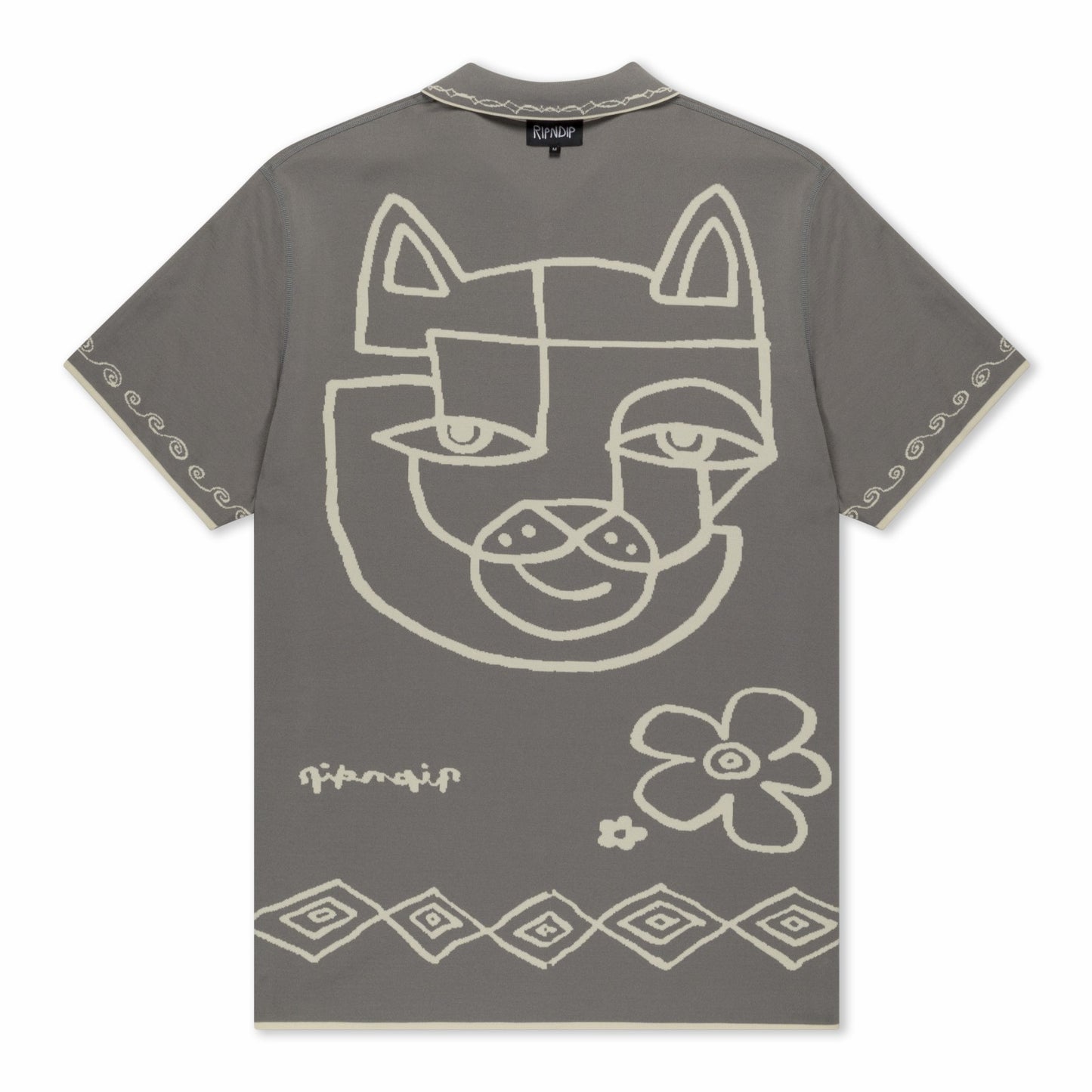 Blonded Reversible Button Up (Sand / Charcoal) - Ripndip