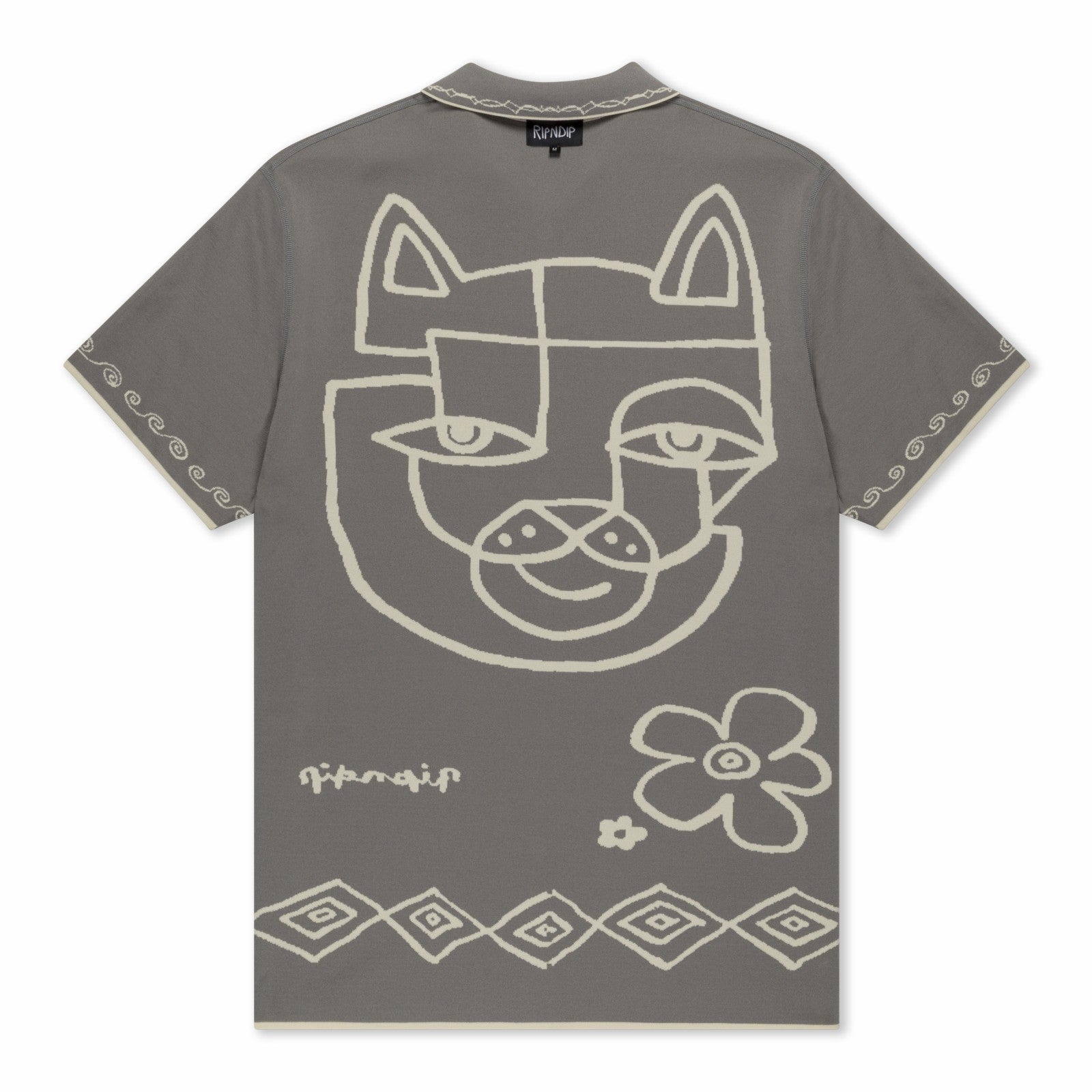 Blonded Reversible Button Up (Sand / Charcoal) - Ripndip