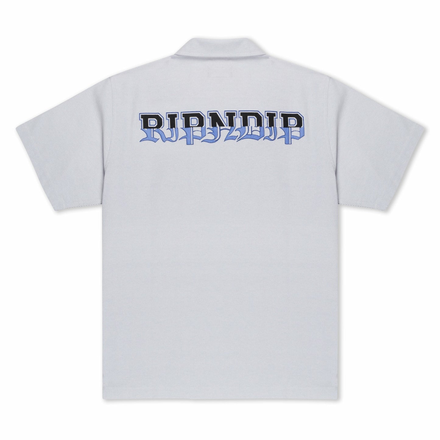 Rich Spirit Quarter Zip Shirt (Light Blue) - Ripndip