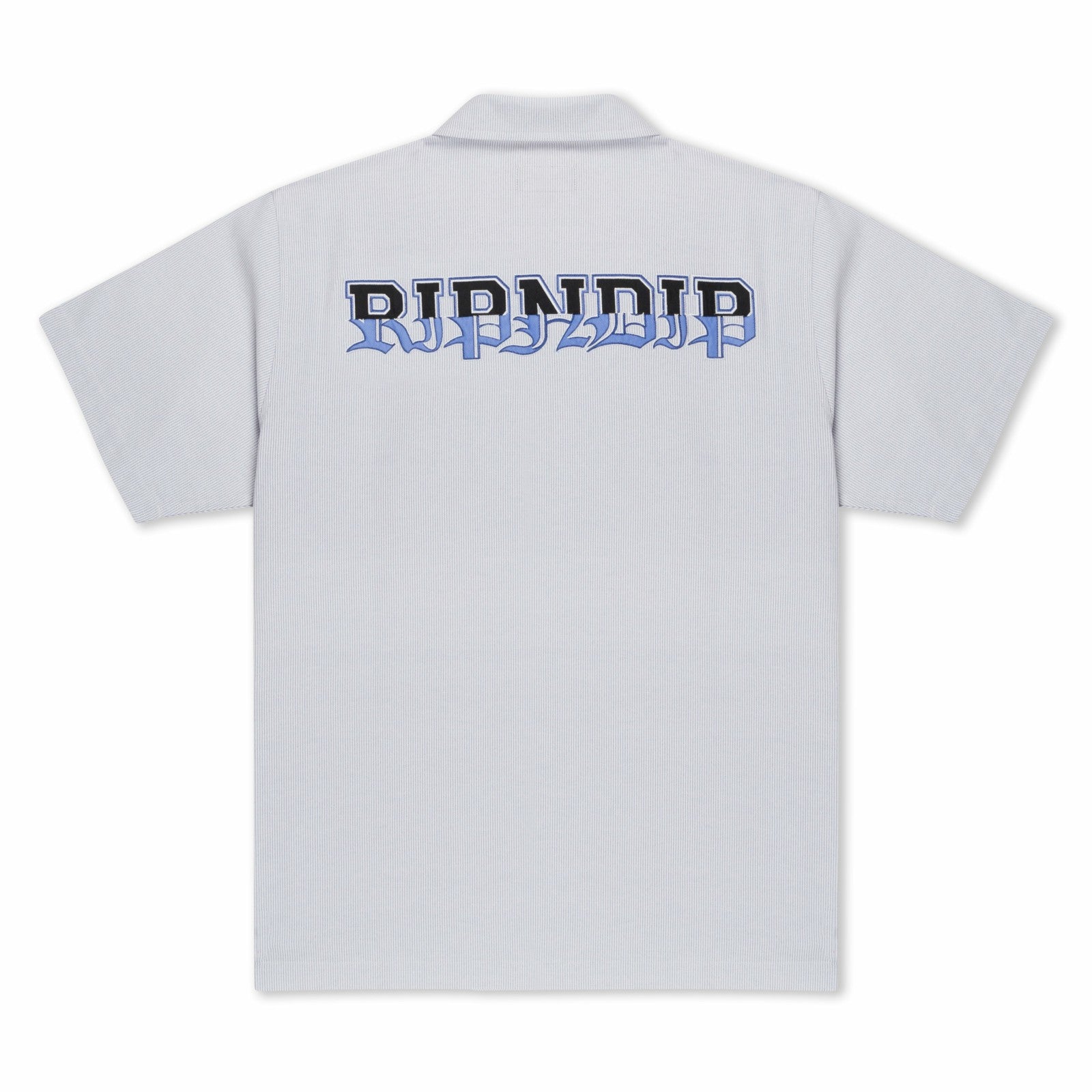 Rich Spirit Quarter Zip Shirt (Light Blue) - Ripndip
