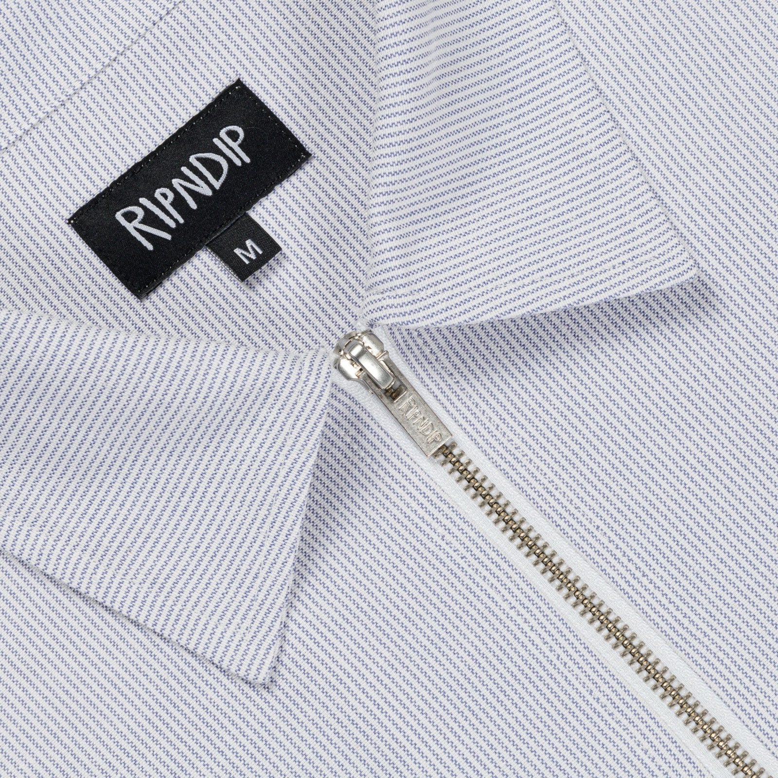 Rich Spirit Quarter Zip Shirt (Light Blue) - Ripndip