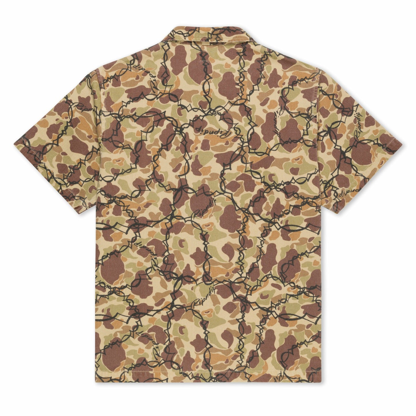 Wired Zip Up Shirt (Tan) - Ripndip